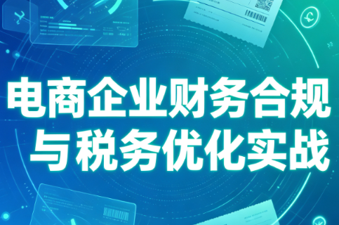 电商企业财务合规与税务优化实战-副业网创
