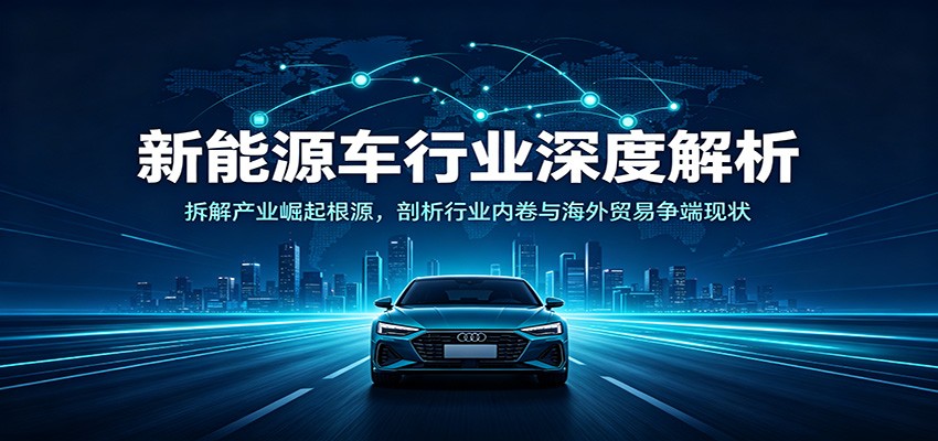 新能源车行业深度解析:拆解产业崛起根源,剖析行业内卷与海外贸易争端现状-副业网创