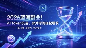 AI Token算力赛道！普通人可入局的数字副业-副业网创
