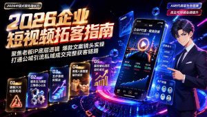 2026AI时代服务增长力实战课-无水印｜五力模型三维心法教学，破解门店客源流失低价内卷实现长效业绩增长-副业网创