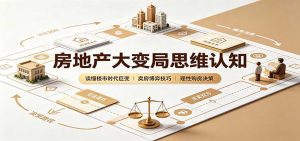 房地产大变局思维认知:读懂楼市时代巨变,卖房博弈技巧,理性购房决策-副业网创