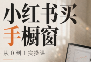 大糖老师·小红书买手橱窗从0到1实操课-副业网创
