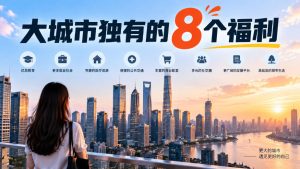 某公众号付费文章：大城市独有的8个福利-副业网创