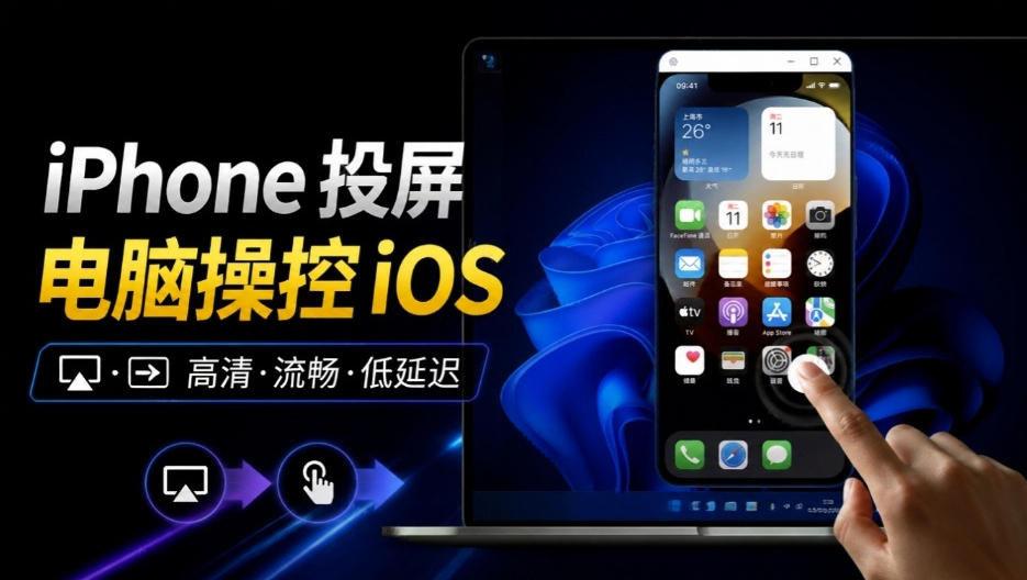 iPhone投屏到Windows电脑，还支持操控IOS系统，多台设备能同时上屏，有点意思iPhoneMirror-副业网赚