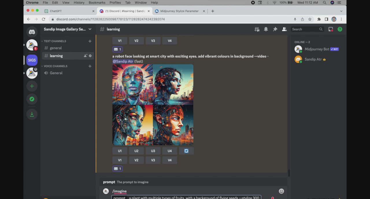 图片[2]-ChatGPT4 和 MidJourney AI 绘画聊天革命性指南教程-33节视频课-中英字幕-副业网创