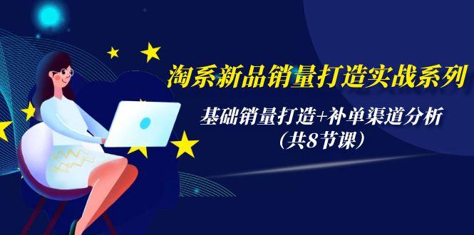 (9962期)淘系新品销量打造实战系列，基础销量打造+补单渠道分析(共8节课)-副业网创