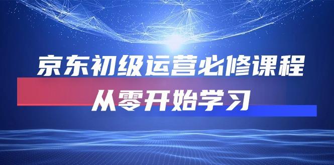 京东初级运营必修课程，从零开始学习(49节课-副业网创