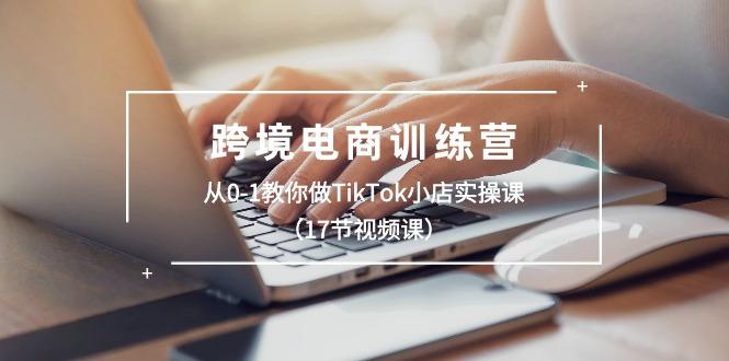 跨境电商训练营：从0-1教你做TikTok小店实操课(17节视频课-副业网创