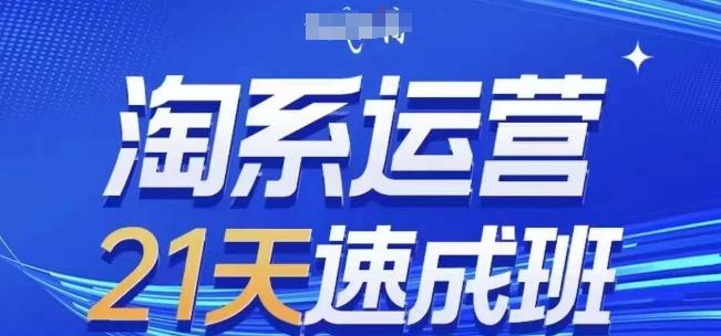 淘系运营21天速成班(更新24年6月)，0基础轻松搞定淘系运营，不做假把式-副业网创