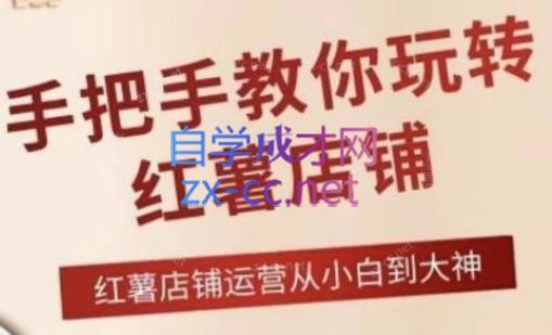 海燕老师·2024手把手教你玩转红薯店铺-副业网创