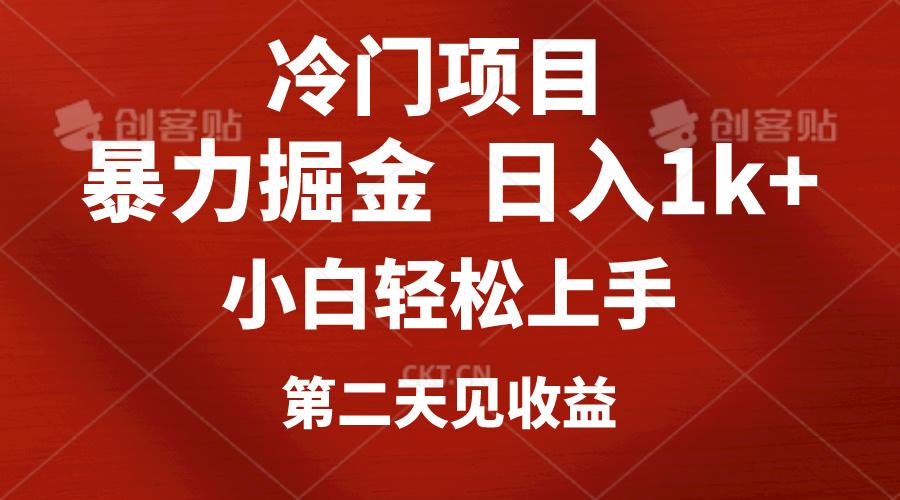 冷门项目，靠一款软件定制头像引流 日入1000+小白轻松上手，第二天见收益-副业网创