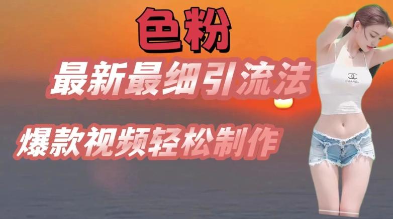 se粉最新最细引流法，七天螺旋起号法，爆款视频轻松制作【揭秘】-副业网创