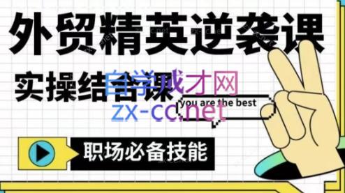 大表姐·外贸精英逆袭-实操综合课-副业网创