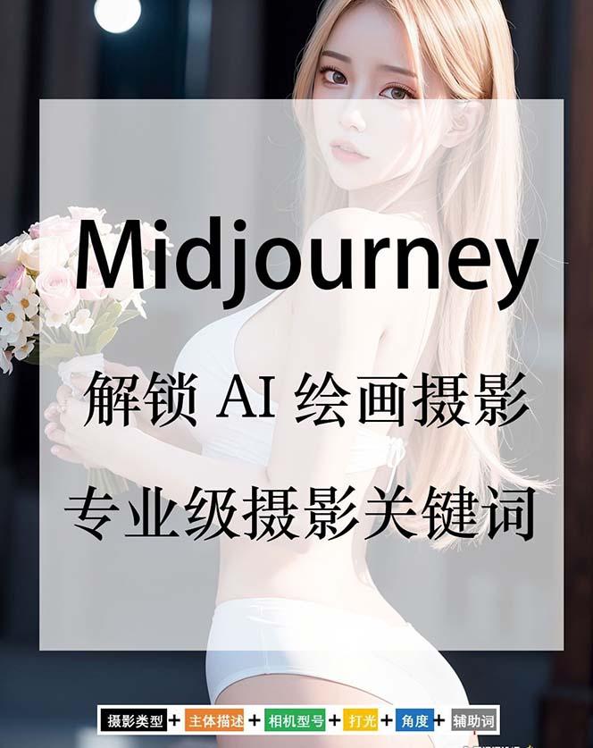 Midjourney关键词-解锁AI绘画专业级人工智能摄影关键词表-副业网创
