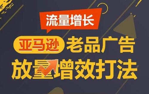 流量增长 亚马逊老品广告放量增效打法，短期内广告销量翻倍-副业网创