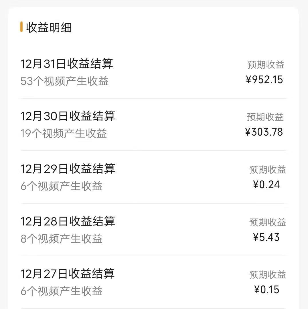 (8550期)每天半小时轻松月入过万，适合任意人群，小白无脑操作，AI条条原创视频-副业网创
