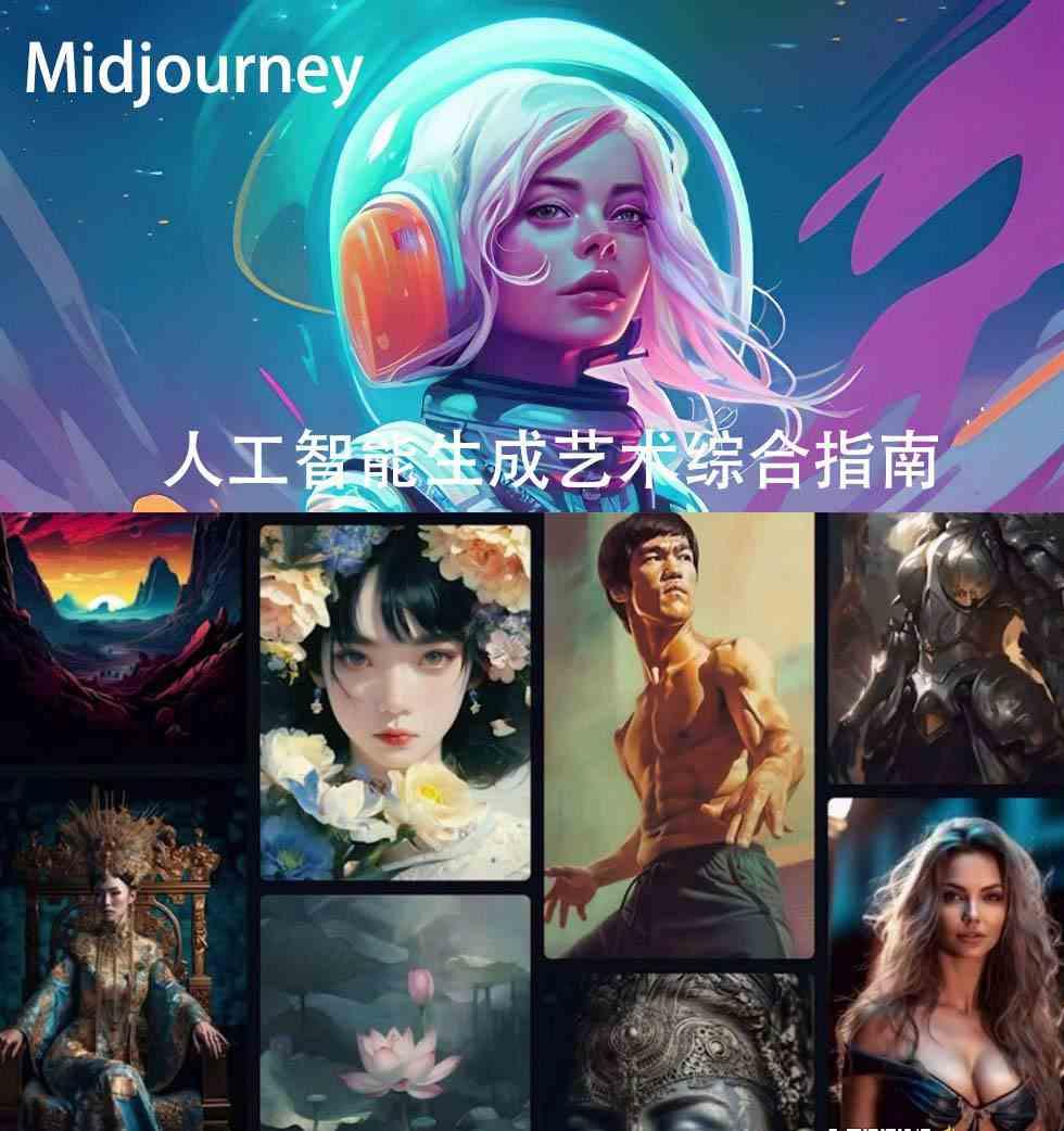 图片[2]-Midjourney及ChatGPT4人工智能生成艺术图像综合指南-9节课-中英字幕-副业网创