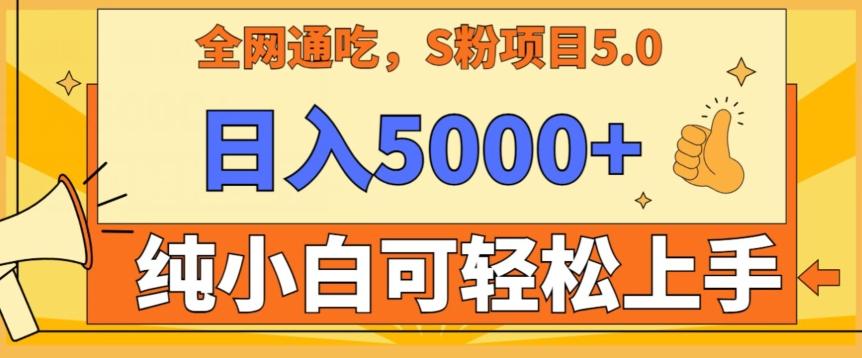 男粉项目5.0，最新野路子，纯小白可操作，有手就行，无脑照抄，纯保姆教学【揭秘】-副业网创