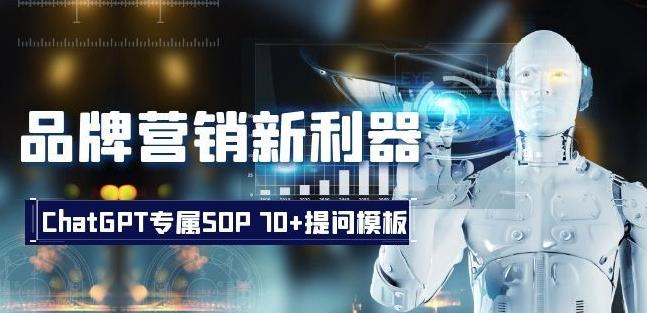 品牌营销新利器：ChatGPT专属SOP，70+提问模板【文档】-副业网创