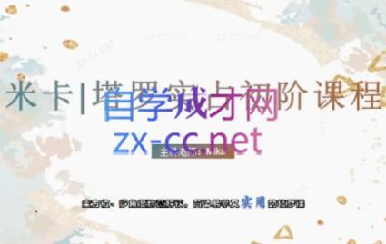 米卡·实占塔罗初阶课-副业网创